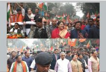 নাগরিকত্ব:কলকাতার রাস্তায় গেরুয়া প্লাবন