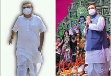 ধুতি চর্চা:বহিরাগতও নয়, অবাঙালিও না,ধুতি পাঞ্জাবিতেই শুভেন্দুর খাঁটি বাঙালিয়ানা