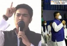 তৃণমূলে কেউ প্যারাসুটে নামেনি-লিফটেও ওঠেনি, শুভেন্দুকে পাল্টা অভিষেকের,গর্জালেও বর্ষালেন না শুভেন্দু