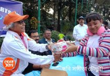 Calcutta Journalists Club ক্যালকাটা জার্নালিস্টস ক্লাবের বার্ষিক ক্রীড়া অনুষ্ঠানে প্রাক্তন ফুটবলার শান্তি মল্লিক : দেখুন ভিডিও