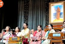 রবীন্দ্র জন্মবার্ষিকীতে পরিবেশিত ‘অন্য রবীন্দ্রনাথ’ গীতিআলেখ্য: দেখুন ভিডিও