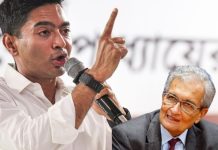 অমর্ত্য সেনকে শুনানির নোটিস, বিজেপিকে ঝেঁটিয়ে বিদায় দিন: বীরভূমের মঞ্চ থেকে অভিষেক