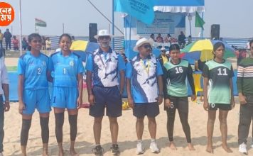 দিঘার সৈকতে জাতীয় বিচ ভলিবল , শুরতেই জোড়া জয় বাংলার
