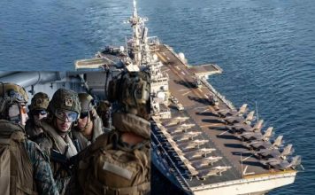 ইরানে স্থলযুদ্ধের প্রস্তুতি মার্কিন সেনার ,৩৫০০ সৈন্য নিয়ে আমেরিকার উভচর রণতরী পৌঁছোল পশ্চিম এশিয়ায়!