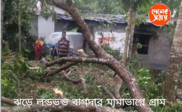 ভোটের আবহে ধেয়ে এল বিধ্বংসী ঝড়! লন্ডভন্ড বাগদার মামাভাগীনা গ্রাম: দেখুন ভিডিও