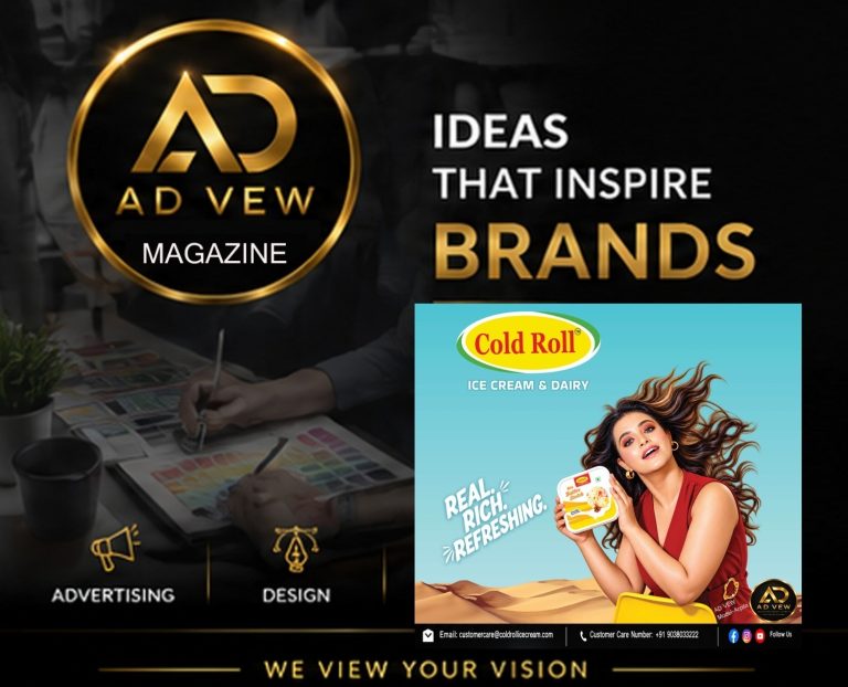 ADVEW MAGAZINE COVER PHOTO :The best Durga Puja advertisement banner of the year